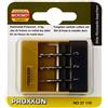 PROXXON 27116 Serie di frese a gambo totalmente in metallo duro Ø1 - 2 - 3mm