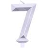 Graziano Candelina Buon Compleanno Diamond SILVER n.7