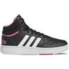 ADIDAS HOOPS 3.0 MID BIANCO NERO SCARPE DONNA SPORTIVE SNEAKERS BASKET