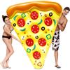 Grande Materassino Gonfiabile a Forma Di Fetta Di Pizza, 1,8 X 1,5 M, Gonfiabile