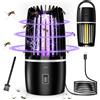 Tiptop Home Lampada Antizanzara 2 in 1 Lampada Antizanzara Elettrica con Luce UV Effettiva