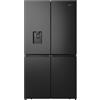 HISENSE RQ758N4SWFE FRIGORIFERO 4 PORTE 606LT TOTAL NO FROST MULTI FLOW NERO -E
