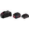 BOSCH PROCORE KIT BATT. 18V 4,0 AH + 5,5 AH + GAL 1880 CV MOD. 1600A0214A EAN 40