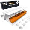 Stilemo Raccogli Cavi Scrivania Canalina Passacavi sotto Scrivania Cable Management