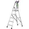 Facal SCALA IN ALLUMINIO QUADRA EN131 7 gradini cm.56x11,5x219h (159h pedana) kg.8...