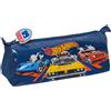 Hot Wheels Astuccio Scuola Hot Wheels Speed club Arancio Blu Marino [21 x 8 x 7 cm]