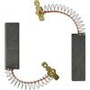vhbw 2 Spazzole carbone per Siemens WM14Q461FF12 WM14S481FF23 WM16S490FF01