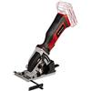 Einhell Mini sega circolare manuale a batteria TE-CS 18/89 Li-Solo Power