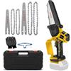 Mini Motosega a Batteria Compatibile Con Dewalt 18V 20V (Senza Batteria), Motose