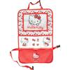 Tataway Organizer Per Auto Bambini - Organizer Sedile Posteriore Con Tasche Portaoggetti E Porta Tablet, Proteggi Sedile Con Fissaggio Al Poggiatesta Per Viaggi In Auto (Hello Kitty)