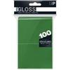 Ultra Pro PRO-Gloss Standard Card Sleeves: Green (100)