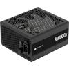 CORSAIR RM1000x Alimentatore ATX completamente modulare a basso rumore, conforme ATX 3.1, supporto PCIe 5.1, Cybenetics Gold Efficiency, connettore nativo 12V-2x6, nero