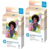 HP Sprocket 2.3 x 3.4 (5.8x8.6 cm) Zink con retro adesivo Carta fotografica, 50 fogli, compatibile con le stampanti fotografiche HP Sprocket Select e Plus