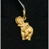 FMF Pendente Oro 18K 750 Mls. Elefante. Ref 07751-0-7