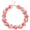 Roberta Roller Rabbit RABBIT Collana a Fili a Strati Navy Rose Lat Donna $68 NEW