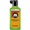 Molotow One4All Refill 180 ml - Ricarica per Pennarelli Indelebili, 180 ml, Verde (Fluorescente)