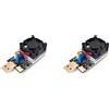 No 2X DC 3.7-20V 3A 25W Tester di Carico Modulo di di Prova Elettro2453