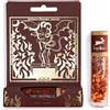 HOP HARE 1x Diavolo Tarocco Rosso Diaspro Arancione Patchouli Olio Essenziale Roll-On