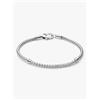 Pandora Bracciale Pandora 593681C00 geometrica con chiusura a moschettone