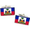 Family-crests.com Gemelli Con Bandiera Di Haiti In Scatola Regalo