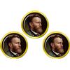 Giftshop UK President Ulysses INOX Grant Palla da Golf Marcatori