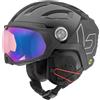 Bollé Casco Da Sci Bolle V-Ryft Mips Con Visiera Nero Lucido/Blù Fantasma Cat 1-3