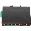 No 2X(Interruttore Potenziato Tipo Guida DIN Plug And Play da 1 Pezzo D6Z4)7107