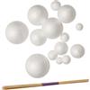 No Kit Progetto Solare, PlanetModel Crafts 14 Palline Sfere di Polistirene di3189