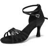 Does not apply Scarpe Da Ballo Latino Americano Donna in Raso Scarpe Ballo Salsa Da Sala Modell