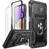 LeYi Cover per Samsung Galaxy A32 5G/M32 5G (Non per 4G) con Vetro Temperato [2
