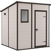 Keter Casetta da Giardino Manor Pent 6x6 Effetto Legno Beige 183,5x185x200H Cm