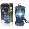 Zanzariera Elettrica Lampada Antizanzare Silenziosa UV Insetti Volanti Casa
