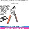 Pinza Occhiello Occhiellatrice per Teloni E Tessuti Pinza Professionale Con 300 Occhielli Ø10Mm