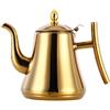 No Tea Pot Stainless Steel Kettle Induction Cooker Kettle Gold 2L O5H55990