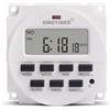 No 2X( Tm618N-2 Lcd 1,6 Pollici Digitale 220V AC 7 Giorni Timer Programmabile 5467