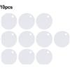 Coprisedile WC coprivite tappo in plastica impermeabile colore bianco varie misu