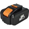 vhbw Batteria per Worx Landroid WR216E 4Ah 20V