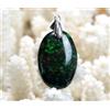 JM-IMPORT Giada Omfacite 44 Carati - Ciondolo Cabochon Pietra Naturale - Italia / FF57
