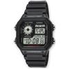 Casio Orologio CASIO AE-1200WH-1AVEF Digitale Silicone Nero Chrono Sveglia Sub 100mt