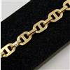 MR Bracciale Oro 18K 750 Mls. 19,5 Cm. X 8,6 Mm. 9,40 Gr.