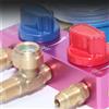 Set manometri collettore Compact HS-M02 per R22 R32 R410A R404 R507 uso HVAC