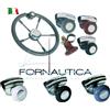 FORNATICA MANIGLIA POMELLO MANOPOLA IN ACCIAIO INOX PER VOLANTE RUOTA TIMONE BARCA GOMMONE