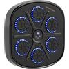 SPORTNOW Colpitore da Muro con 9 Velocità e Connessione Bluetooth Nero e Blu