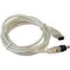 HQRP Firewire 4-6 Pin Cavo per sony VMC-IL4615 DCR-HC40 DCR-HC42 DCR-TRV11