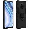 Avizar Cover per Xiaomi Redmi Note 9S / 9 Pro / 9 Pro Max Bimateria Anello Supporto