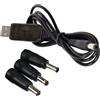 HQRP USB A Dc 12V Step-Up Cavo Per Lacie Petit 500GB N2870 ABY25 HDD Esterno