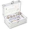 KERN 333-056 OIML F2 - Set di pesi da saldatura, valigetta in alluminio, valore nominale 0,001-500 g