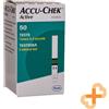 ACCU-CHEK Active Glucosio Diagnostica Strisce per Livello Quadri 50 Pezzi