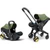 Doona Seggiolino Auto i-Size Passeggino Leggero 13Kg Verde SP350-20-042-009 Doona