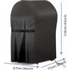 Weber Per Char Broil Oxford Tessuto Copertura Griglia Antivento Copertura Barbecue